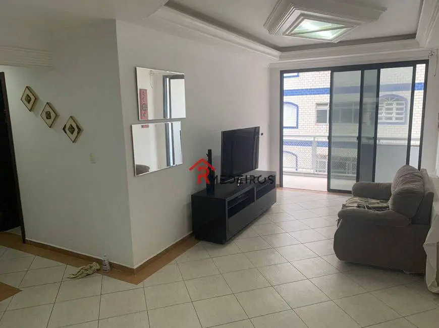 Foto 3 de Apartamento com 3 Quartos para alugar, 136m² em Vila Tupi, Praia Grande