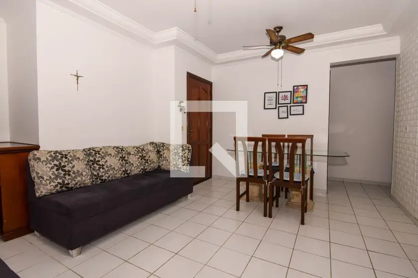 Foto 2 de Apartamento com 4 Quartos para alugar, 98m² em Enseada, Guarujá