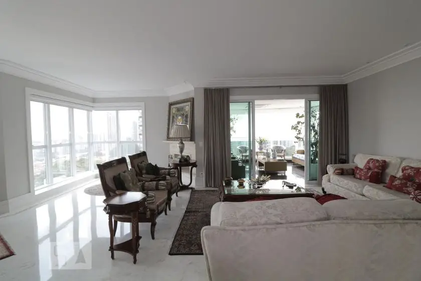Foto 3 de Apartamento com 4 Quartos para alugar, 257m² em Jardim Anália Franco, São Paulo