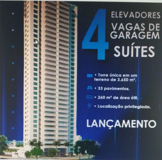 Foto 1 de Apartamento com 4 Quartos à venda, 260m² em Mirante, Campina Grande