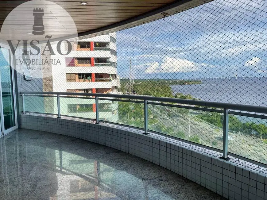 Foto 3 de Apartamento com 4 Quartos para alugar, 181m² em Ponta Negra, Manaus