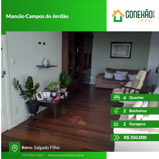 Foto 1 de Apartamento com 4 Quartos à venda, 150m² em Salgado Filho, Aracaju