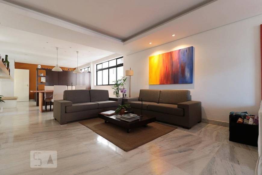 Foto 1 de Apartamento com 4 Quartos para alugar, 200m² em Savassi, Belo Horizonte