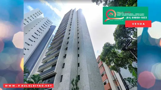 Foto 1 de Apartamento com 4 Quartos à venda, 190m² em Tamarineira, Recife