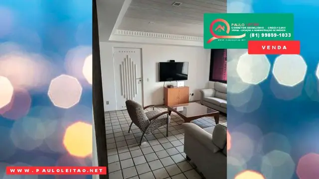 Foto 2 de Apartamento com 4 Quartos à venda, 190m² em Tamarineira, Recife