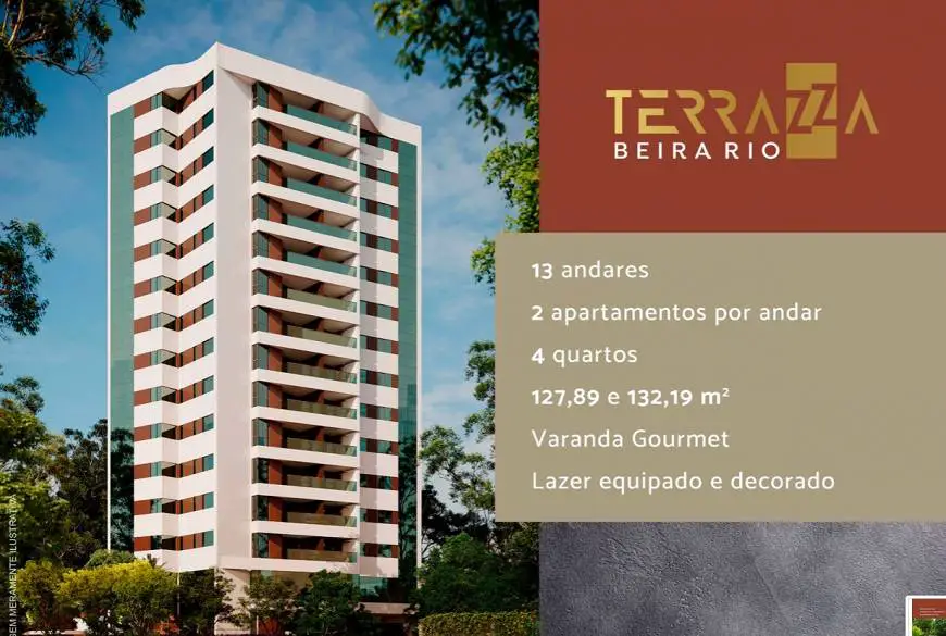 Foto 1 de Apartamento com 4 Quartos à venda, 132m² em Torre, Recife