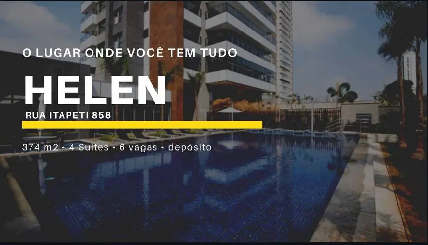 Foto 1 de Apartamento com 4 Quartos à venda, 374m² em Vila Gomes Cardim, São Paulo
