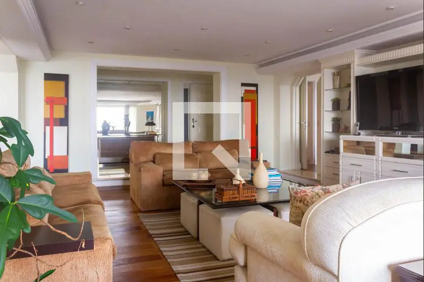 Foto 5 de Apartamento com 5 Quartos para alugar, 310m² em Jardim Marajoara, São Paulo
