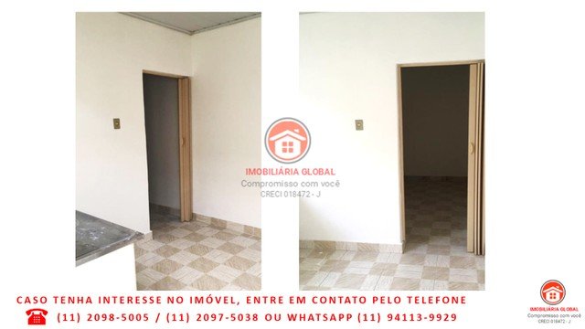 Foto 1 de Casa com 1 Quarto para alugar, 50m² em Chácara Califórnia, São Paulo