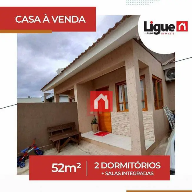 Foto 1 de Casa com 2 Quartos à venda, 52m² em Bom Pastor, Lajeado