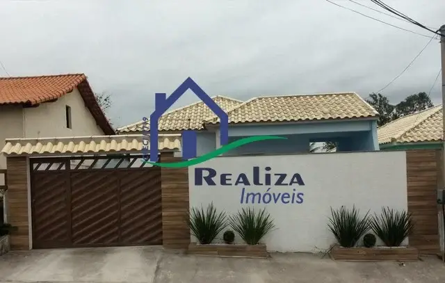 Foto 1 de Casa com 2 Quartos à venda, 72m² em Caluge, Itaboraí