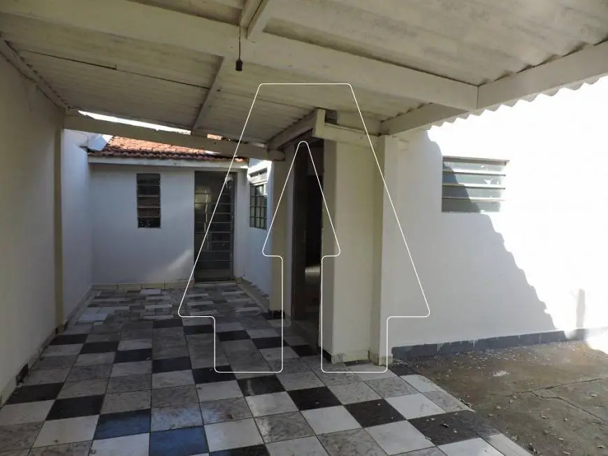 Foto 1 de Casa com 2 Quartos para alugar, 100m² em Casa Nova, Araçatuba