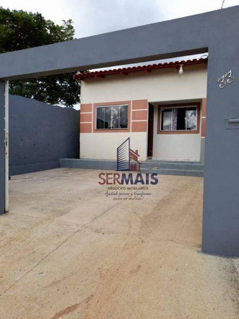 Foto 1 de Casa com 2 Quartos à venda, 70m² em Jardim das Seringueiras, Ji Paraná