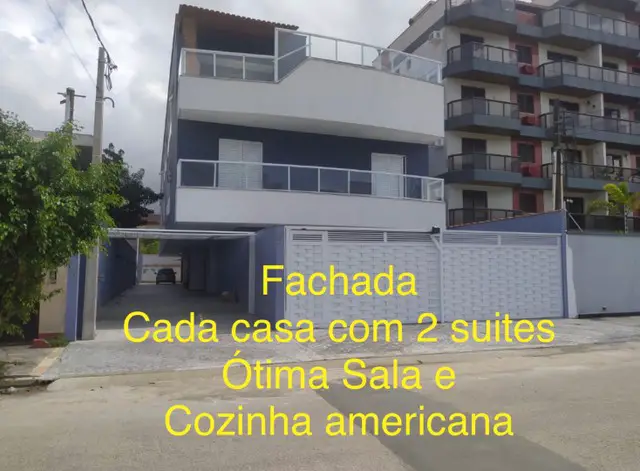 Foto 1 de Casa com 2 Quartos para alugar, 98m² em Loteamento Joao Batista Juliao, Guarujá