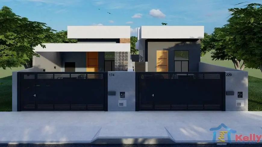 Foto 1 de Casa com 3 Quartos à venda, 150m² em Jardim Aquinopolis, Presidente Prudente