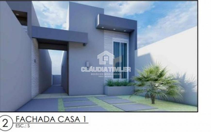 Foto 1 de Casa com 3 Quartos à venda, 68m² em Taquaral Bosque, Campo Grande