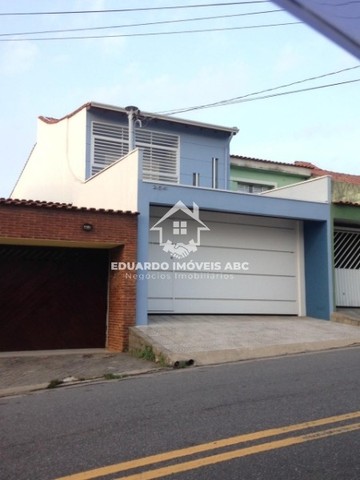 Foto 1 de Casa com 3 Quartos à venda, 187m² em Vila Scarpelli, Santo André