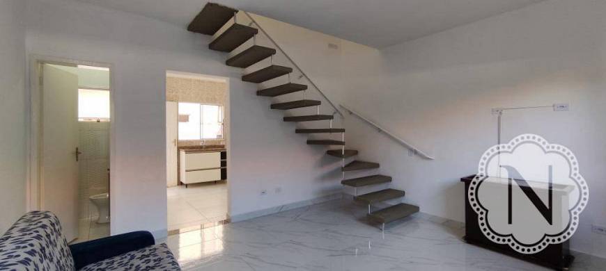 Foto 1 de Casa de Condomínio com 2 Quartos à venda, 69m² em Cibratel II, Itanhaém
