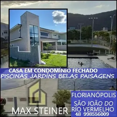 Foto 1 de Casa de Condomínio com 3 Quartos à venda, 208m² em Ingleses do Rio Vermelho, Florianópolis