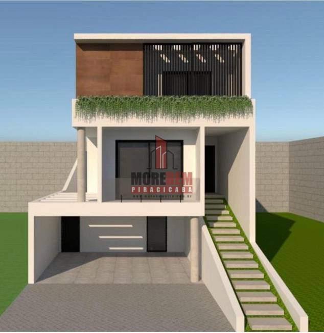 Foto 1 de Casa de Condomínio com 3 Quartos à venda, 173m² em Ondas, Piracicaba