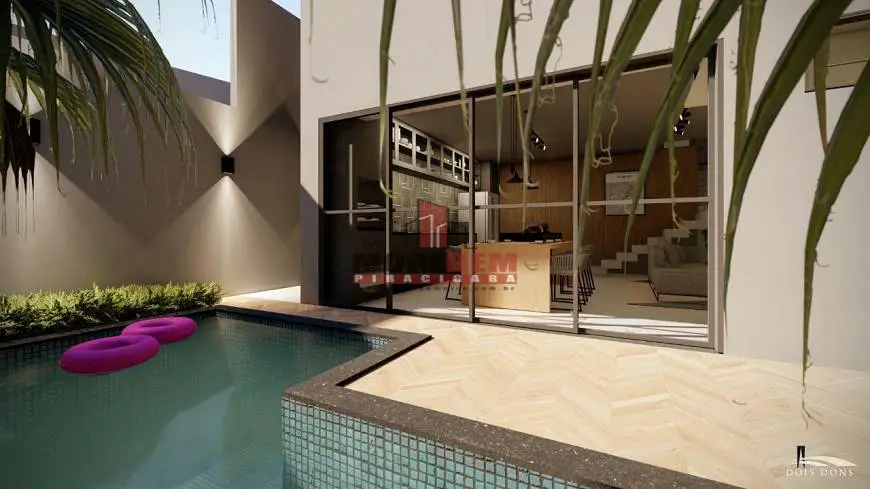 Foto 1 de Casa de Condomínio com 3 Quartos à venda, 174m² em Ondas, Piracicaba