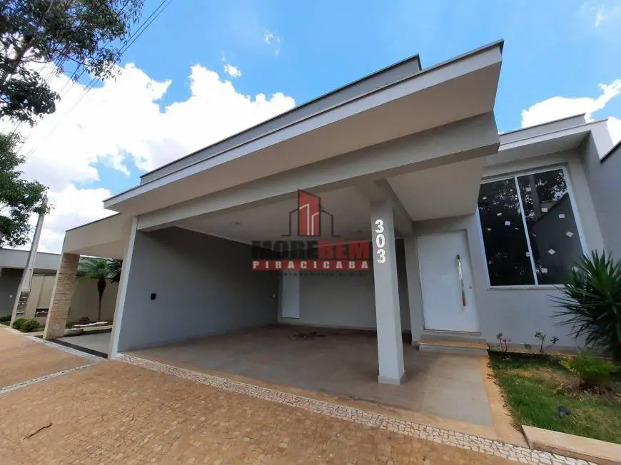Foto 1 de Casa de Condomínio com 3 Quartos à venda, 180m² em Ondas, Piracicaba