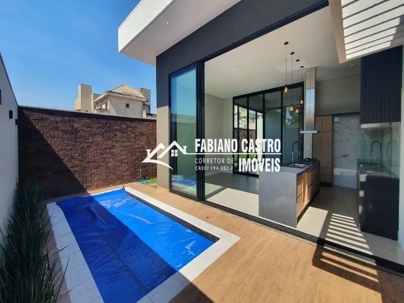 Foto 1 de Casa de Condomínio com 3 Quartos à venda, 244m² em Parque Residencial Damha VI, São José do Rio Preto