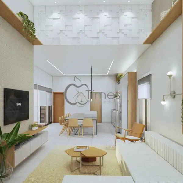 Foto 3 de Casa de Condomínio com 3 Quartos à venda, 180m² em Terras Alpha Residencial 1, Senador Canedo