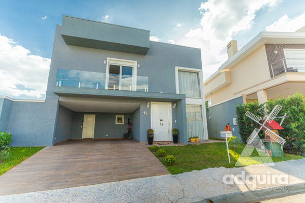 Foto 1 de Casa de Condomínio com 4 Quartos para alugar, 370m² em Estrela, Ponta Grossa