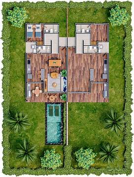 Foto 3 de Casa de Condomínio com 4 Quartos à venda, 126m² em Flecheiras, Trairi