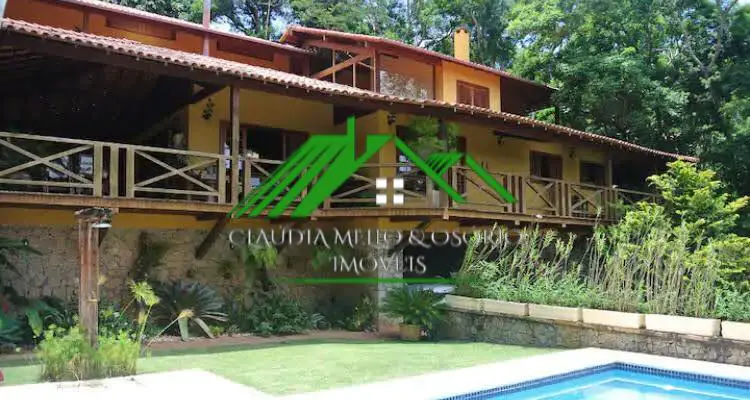 Foto 1 de Casa de Condomínio com 4 Quartos para venda ou aluguel, 503m² em Itaipava, Petrópolis