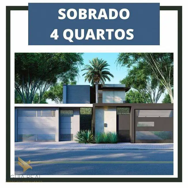 Foto 1 de Casa de Condomínio com 4 Quartos à venda, 144m² em Parque Residencial Rita Vieira, Campo Grande