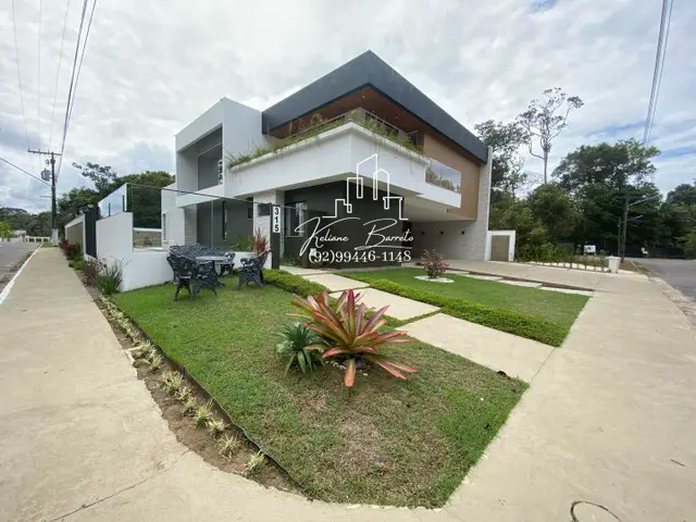 Foto 1 de Casa de Condomínio com 4 Quartos à venda, 423m² em Ponta Negra, Manaus