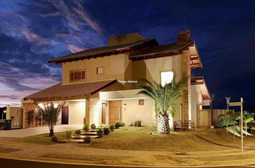 Foto 1 de Casa de Condomínio com 4 Quartos à venda, 333m² em Terras Alpha Campo Grande, Campo Grande