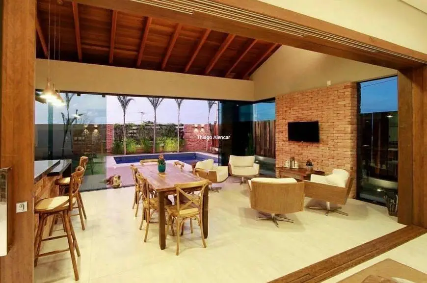 Foto 4 de Casa de Condomínio com 4 Quartos à venda, 333m² em Terras Alpha Campo Grande, Campo Grande