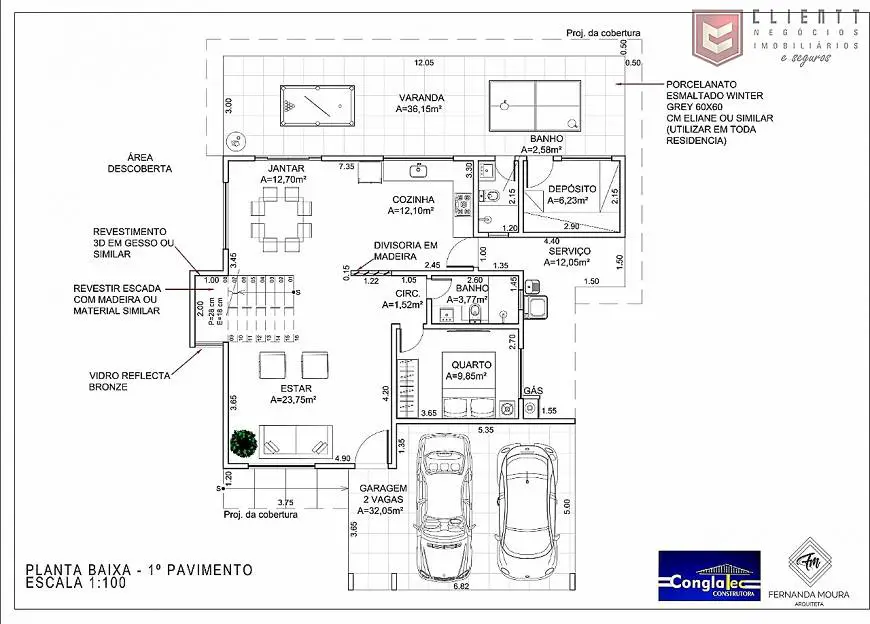 Foto 4 de Casa de Condomínio com 4 Quartos à venda, 300m² em Vina Del Mar, Juiz de Fora