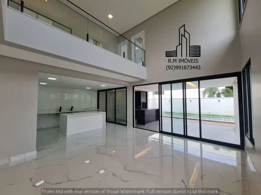 Foto 4 de Casa de Condomínio com 5 Quartos à venda, 380m² em Chapada, Manaus