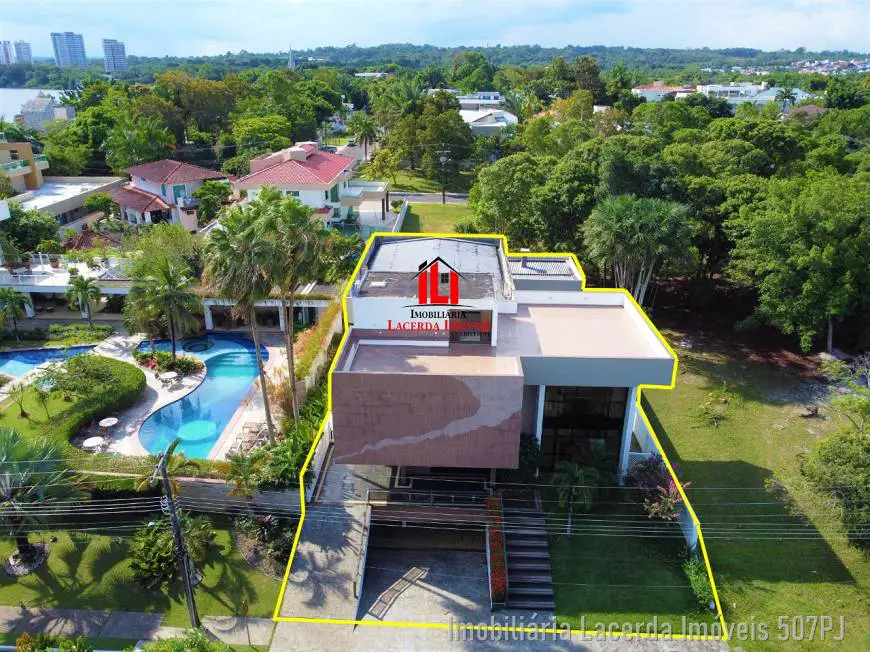 Foto 1 de Casa de Condomínio com 5 Quartos para venda ou aluguel, 790m² em Ponta Negra, Manaus