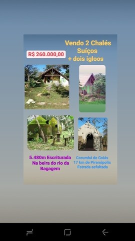 Foto 1 de Chácara com 2 Quartos à venda, 5480m² em Zona Rural, Corumbá