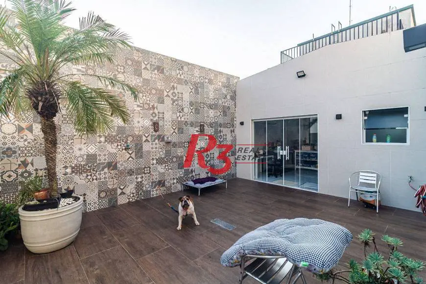Foto 1 de Cobertura com 3 Quartos à venda, 224m² em José Menino, Santos