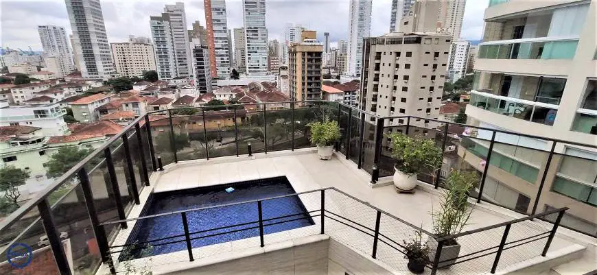 Foto 1 de Cobertura com 4 Quartos à venda, 259m² em Boqueirão, Santos