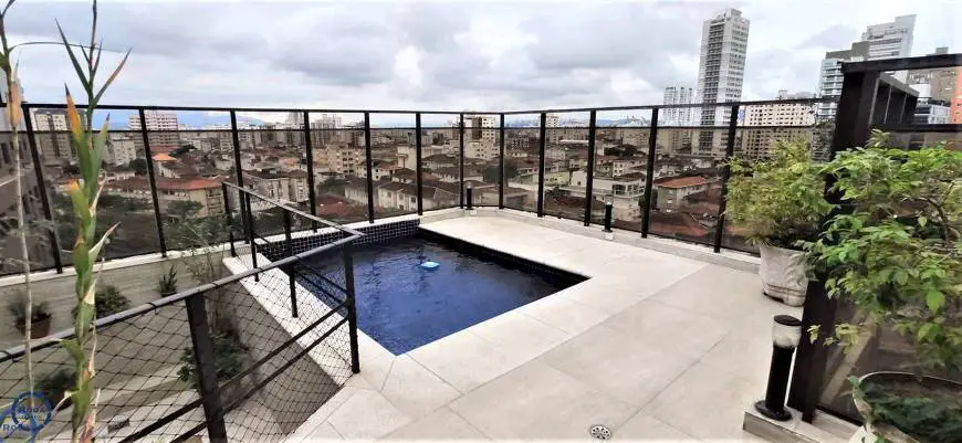 Foto 2 de Cobertura com 4 Quartos à venda, 259m² em Boqueirão, Santos