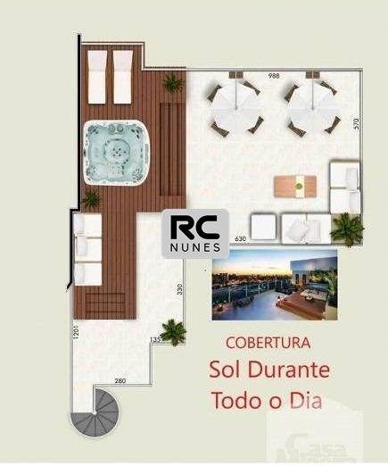 Foto 4 de Cobertura com 4 Quartos à venda, 536m² em Santa Lúcia, Belo Horizonte