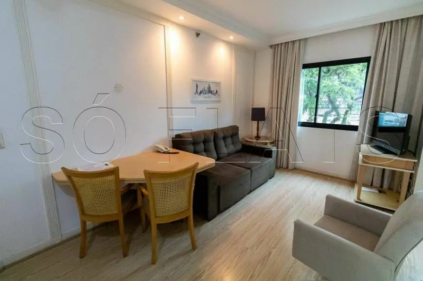 Foto 4 de Flat com 1 Quarto para alugar, 33m² em Bela Vista, São Paulo