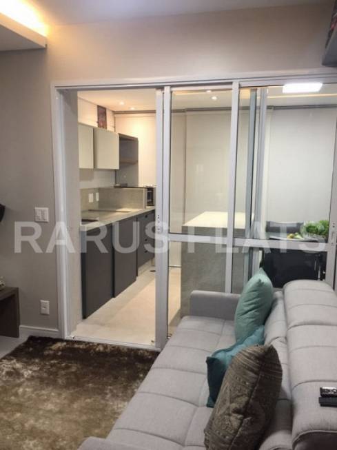 Foto 2 de Flat com 1 Quarto para alugar, 44m² em Brooklin, São Paulo