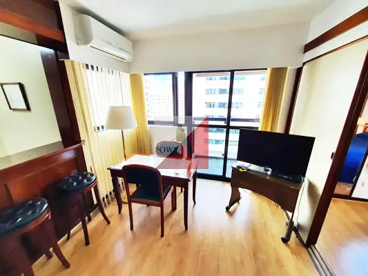 Foto 1 de Flat com 1 Quarto para alugar, 40m² em Cerqueira César, São Paulo