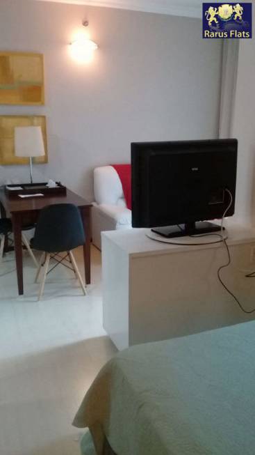 Foto 3 de Flat com 1 Quarto para alugar, 28m² em Chácara Santo Antônio, São Paulo