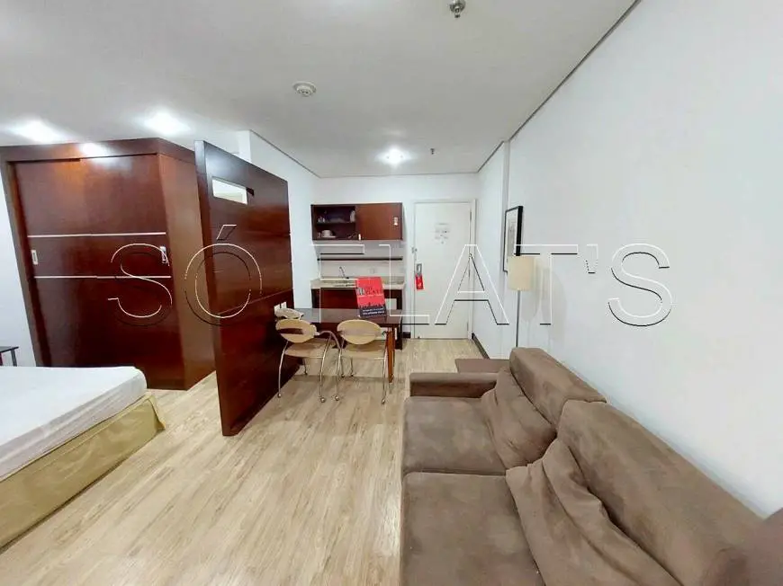 Foto 4 de Flat com 1 Quarto para alugar, 28m² em Chácara Santo Antônio, São Paulo