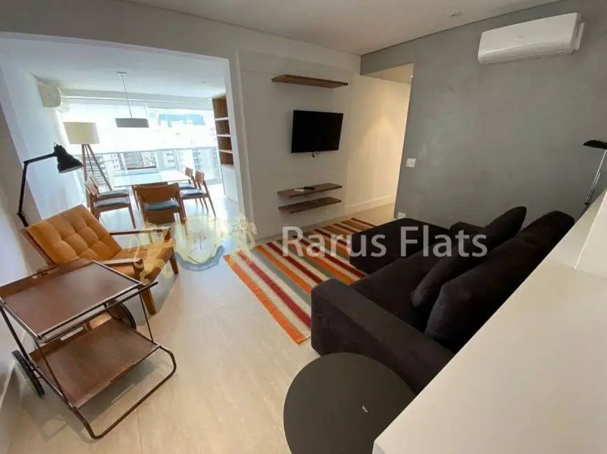 Foto 1 de Flat com 1 Quarto para alugar, 82m² em Itaim Bibi, São Paulo
