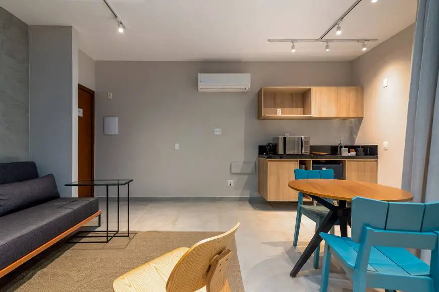 Foto 3 de Flat com 1 Quarto à venda, 42m² em Jardim Europa, São Paulo